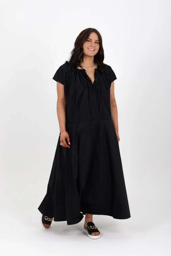 Dresses-RICOCHET THIERRY DRESS - BLACK