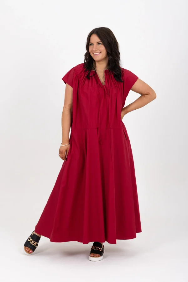 Dresses-RICOCHET THIERRY DRESS - RAPSBERRY