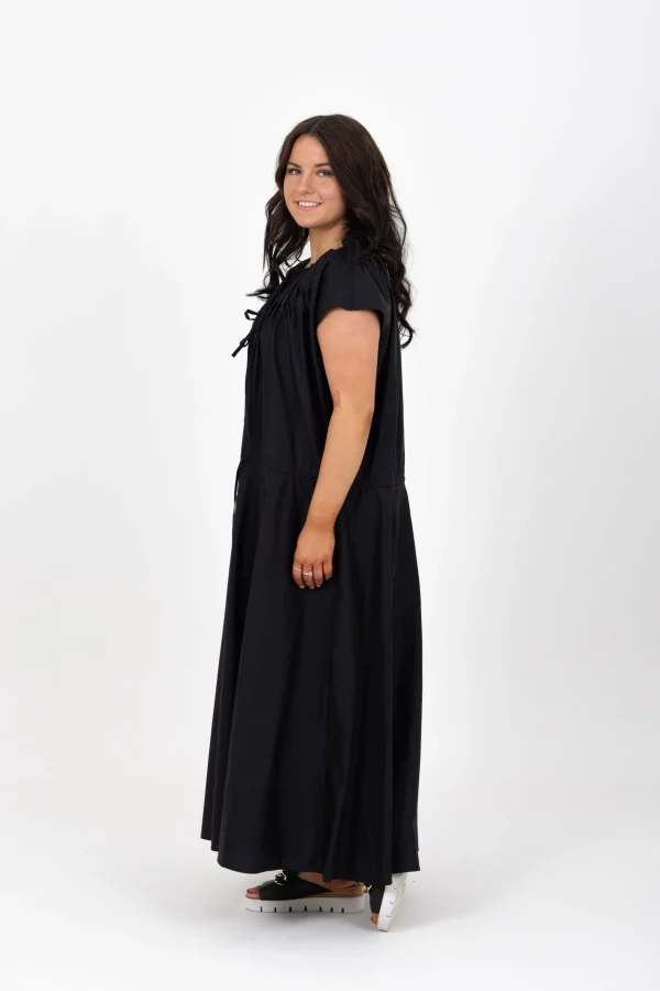Dresses-RICOCHET THIERRY DRESS - BLACK
