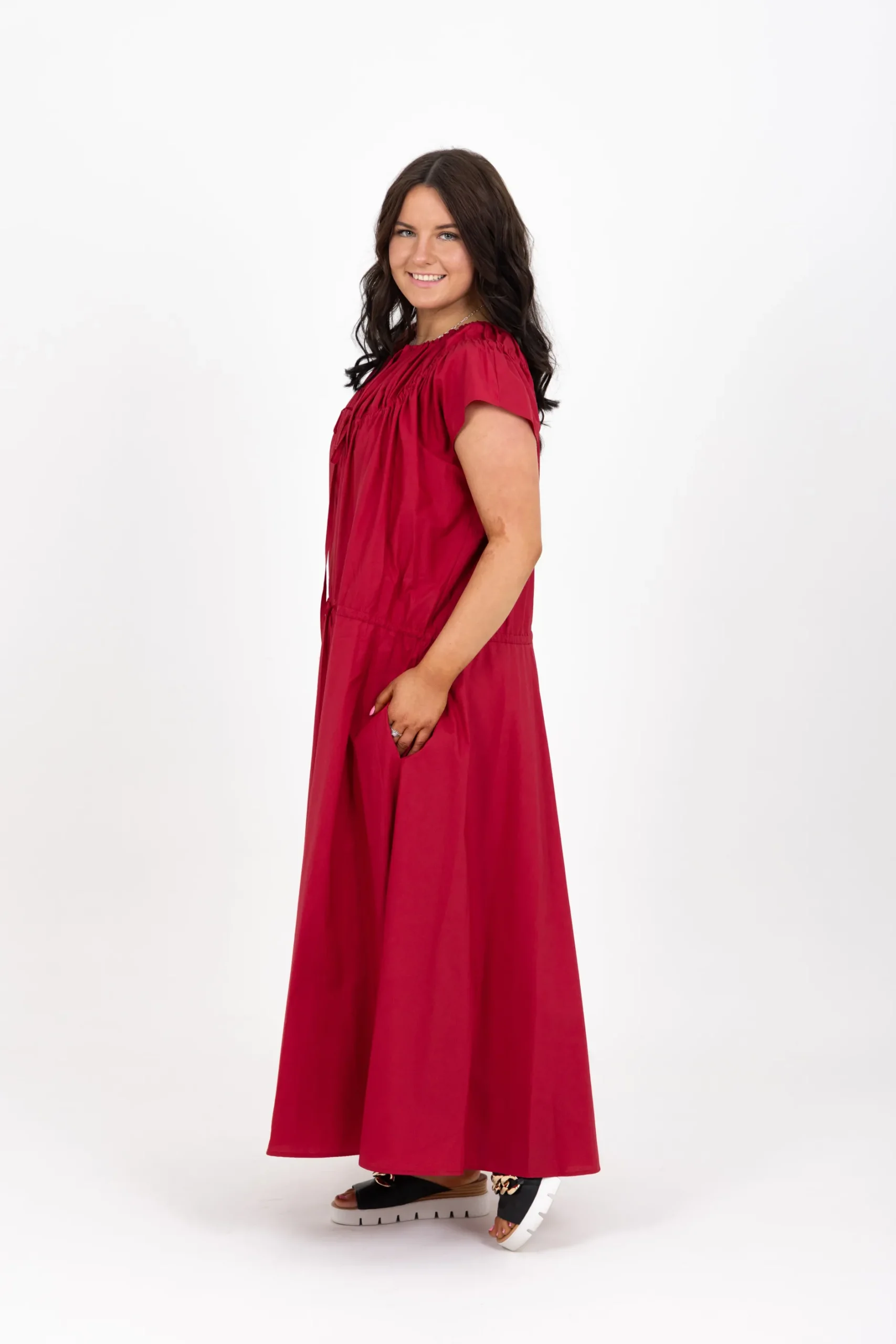 ricochet_thierry__dress___4.webp Dresses-RICOCHET THIERRY DRESS - RAPSBERRY