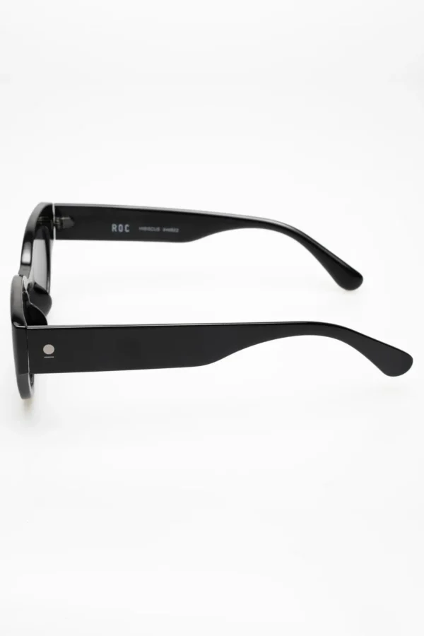 Sunglasses-ROC EYEWEAR HIBISCUS SUNGLASSES - BLACK SMOKE