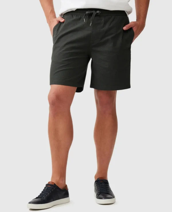 Shorts-RODD & GUNN GUNN RESORT SHORT OLIVE