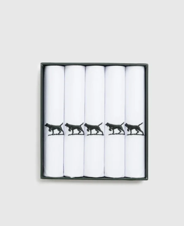 Bed & Bath-RODD & GUNN GUNNER HANDKERCHEIF WHITE 5PK