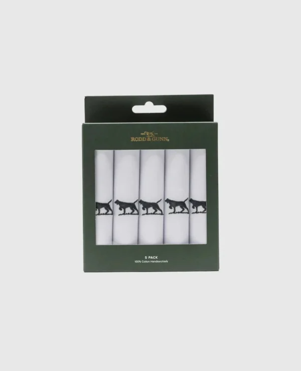 Bed & Bath-RODD & GUNN GUNNER HANDKERCHEIF WHITE 5PK