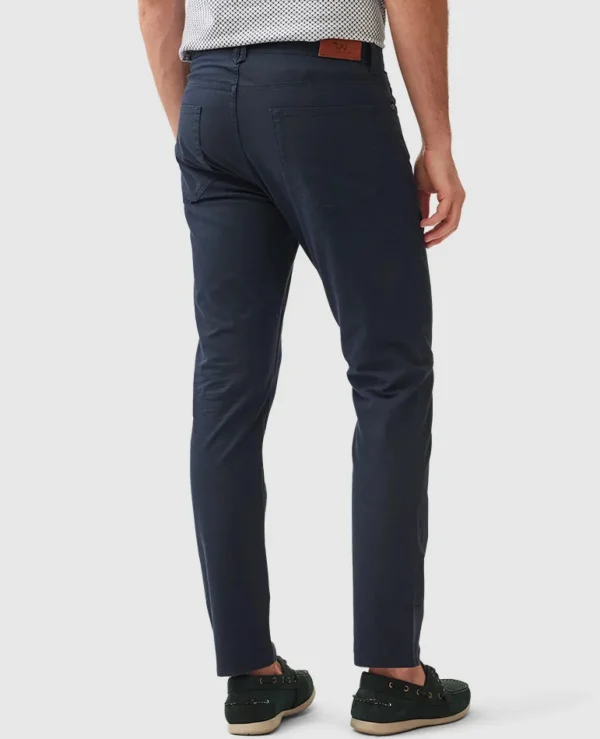 Pants-RODD & GUNN STRAIGHT FIT JEAN MIDNIGHT