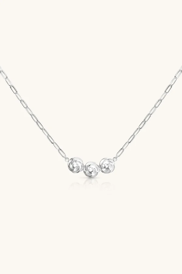 925 Sterling Silver | Jewellery-BLANK SPACE. ROSE NECKLACE