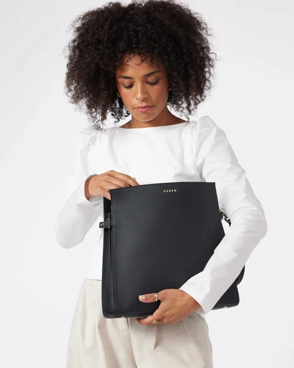 Bags & Wallets-SABEN BEATRICE SHOULDER BAG BLACK