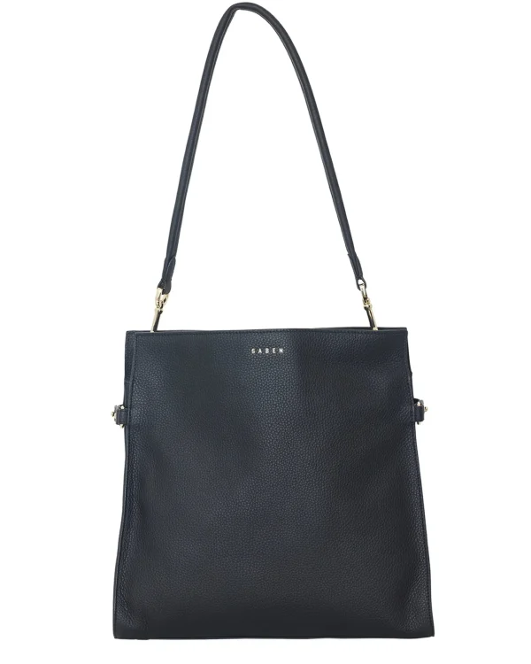 Bags & Wallets-SABEN BEATRICE SHOULDER BAG BLACK