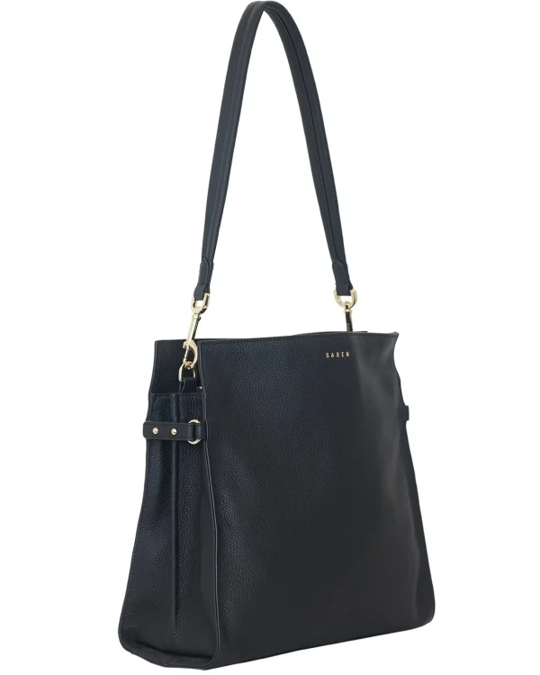 Bags & Wallets-SABEN BEATRICE SHOULDER BAG BLACK