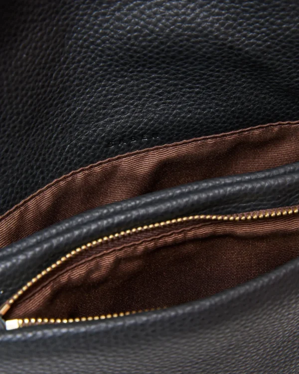 Bags & Wallets-SABEN FOX CROSSBODY BAG BLACK BUBBLE