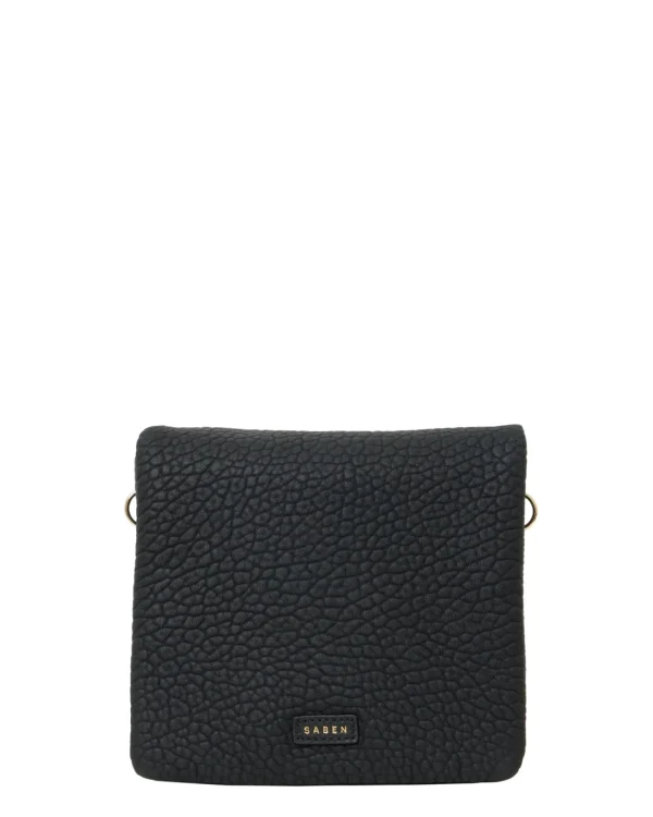 Bags & Wallets-SABEN FOX CROSSBODY BAG BLACK BUBBLE