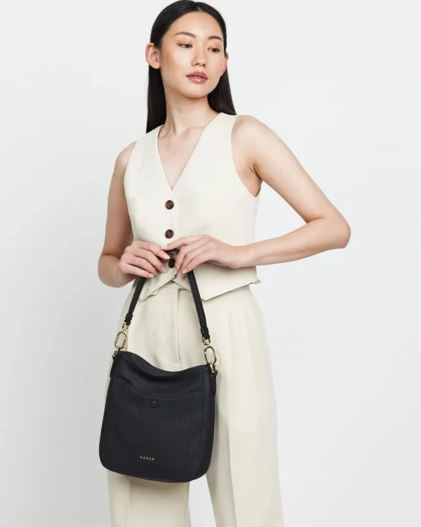 Bags & Wallets-SABEN ROSIE SHOULDER BAG BLACK
