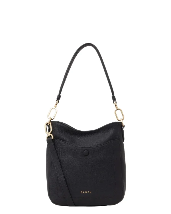 Bags & Wallets-SABEN ROSIE SHOULDER BAG BLACK