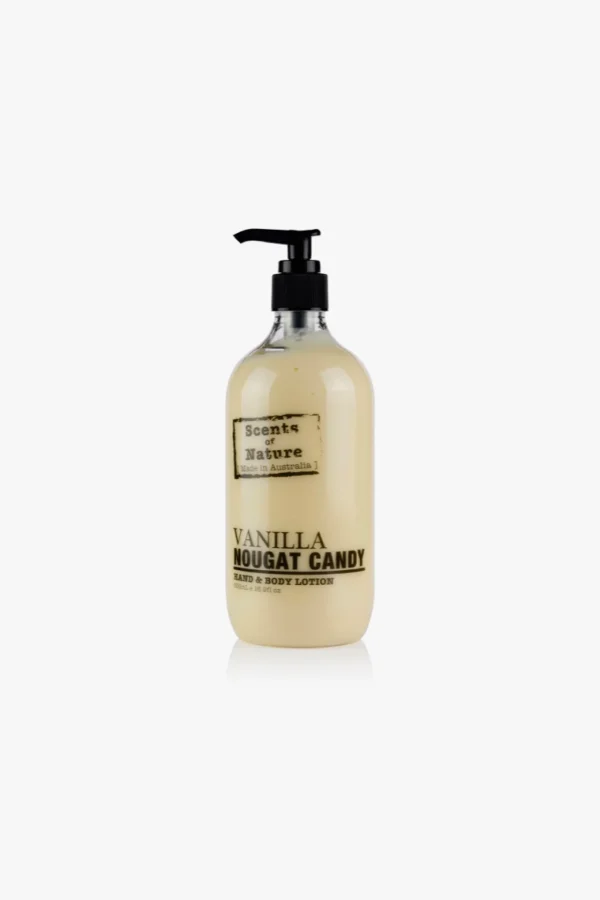 Body-SCENTS OF NATURE HAND & BODY LOTION VANILLA NOUGAT CANDY