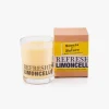 Candles & Room Fragrances-SCENTS OF NATURE SOY WAX CANDLE - REFRESHING LIMONCELLO