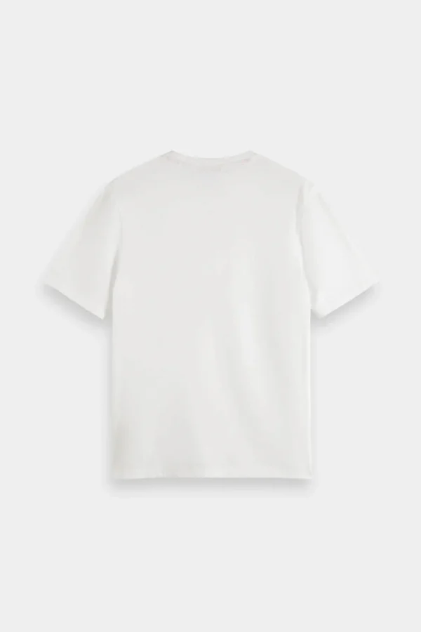 Tees & Tanks-SCOTCH & SODA ARTWORK T-SHIRT WHITE