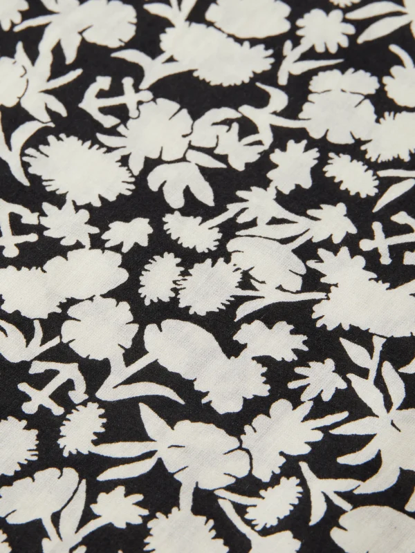 Shirts & Tops-SCOTCH & SODA BALLON SHIRT ANCHOR FLORAL