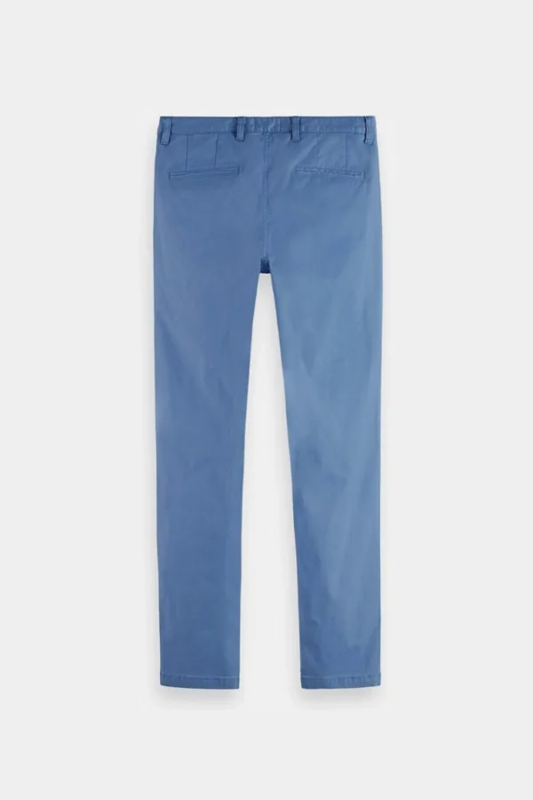 Pants-SCOTCH & SODA MOTT SLIM FIT CHINO MYSTIC BLUE