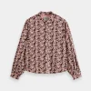Shirts & Tops-SCOTCH & SODA PRINTED BALLOON SHIRT FLORAL
