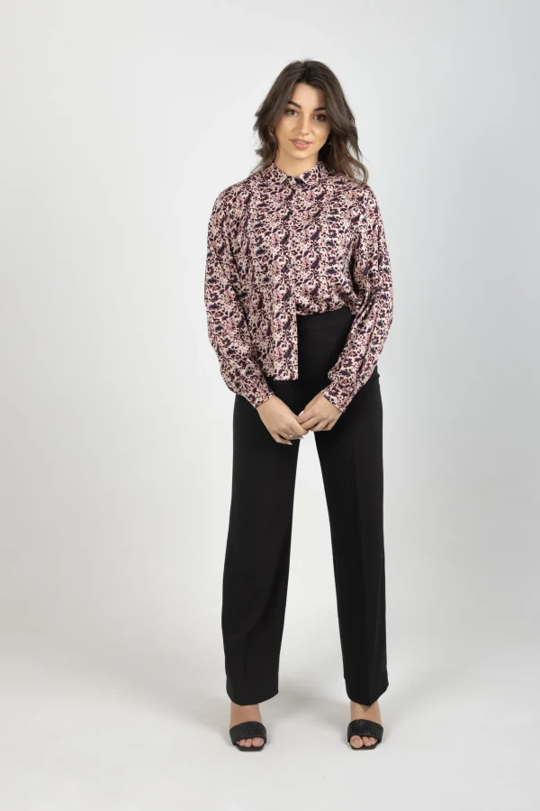Shirts & Tops-SCOTCH & SODA PRINTED BALLOON SHIRT FLORAL