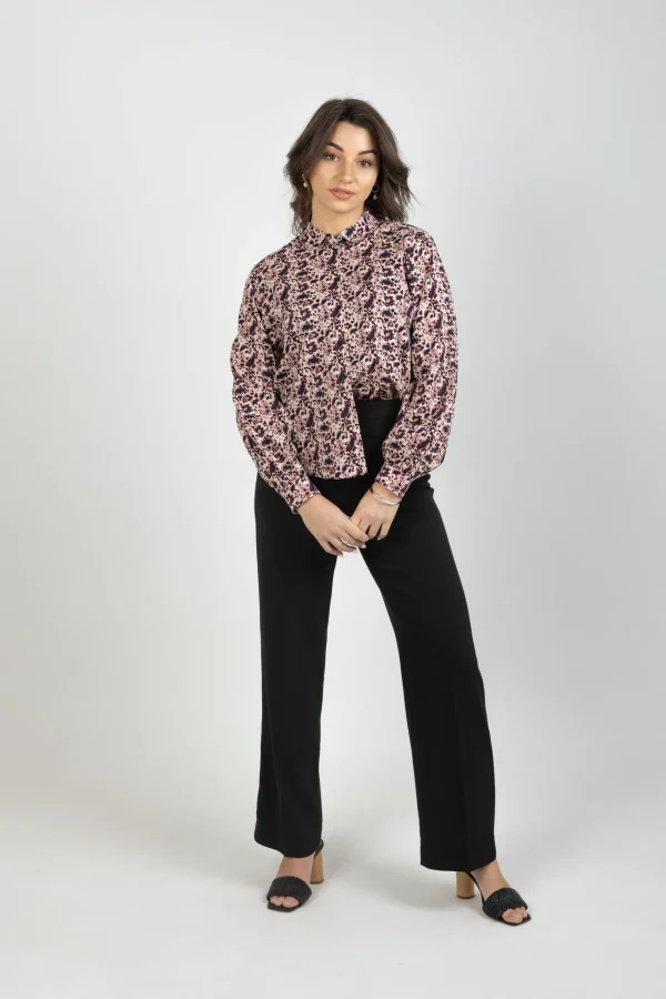 Shirts & Tops-SCOTCH & SODA PRINTED BALLOON SHIRT FLORAL