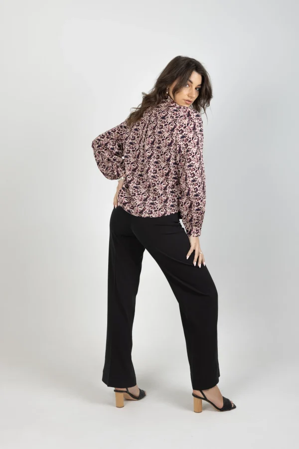 Shirts & Tops-SCOTCH & SODA PRINTED BALLOON SHIRT FLORAL