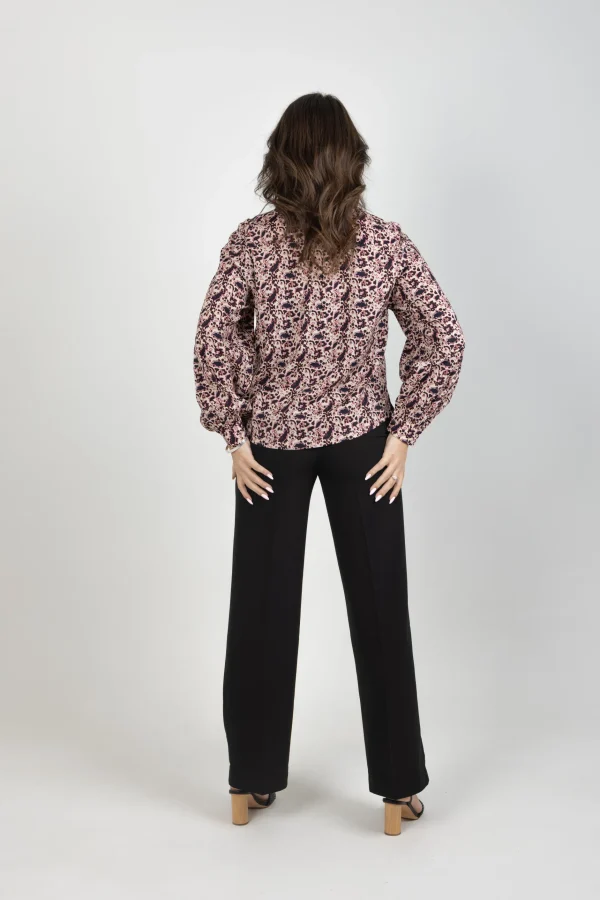 Shirts & Tops-SCOTCH & SODA PRINTED BALLOON SHIRT FLORAL