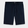 Shorts-SCOTCH & SODA STUART GARMENT DYED SHORT NIGHT