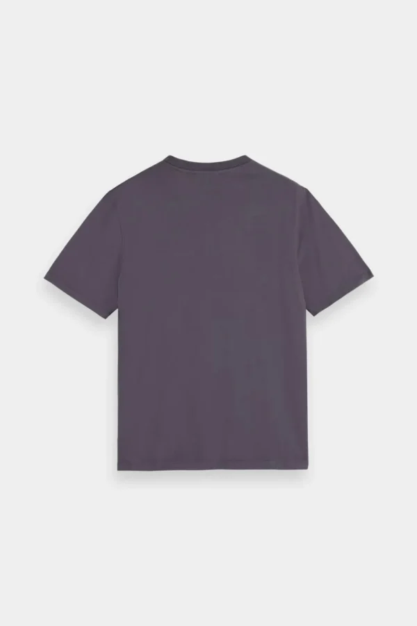 Tees & Tanks-SCOTCH & SODA THE BOOK PRINTED T-SHIRT MOODY GREY