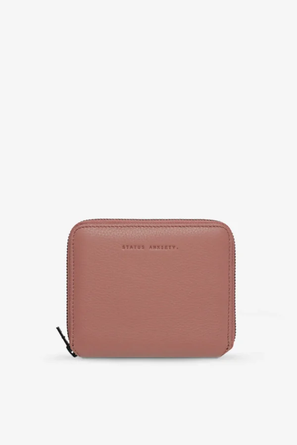 Bags & Wallets-STATUS ANXIETY. CHANGE ALWAYS COMES DUSTY ROSE