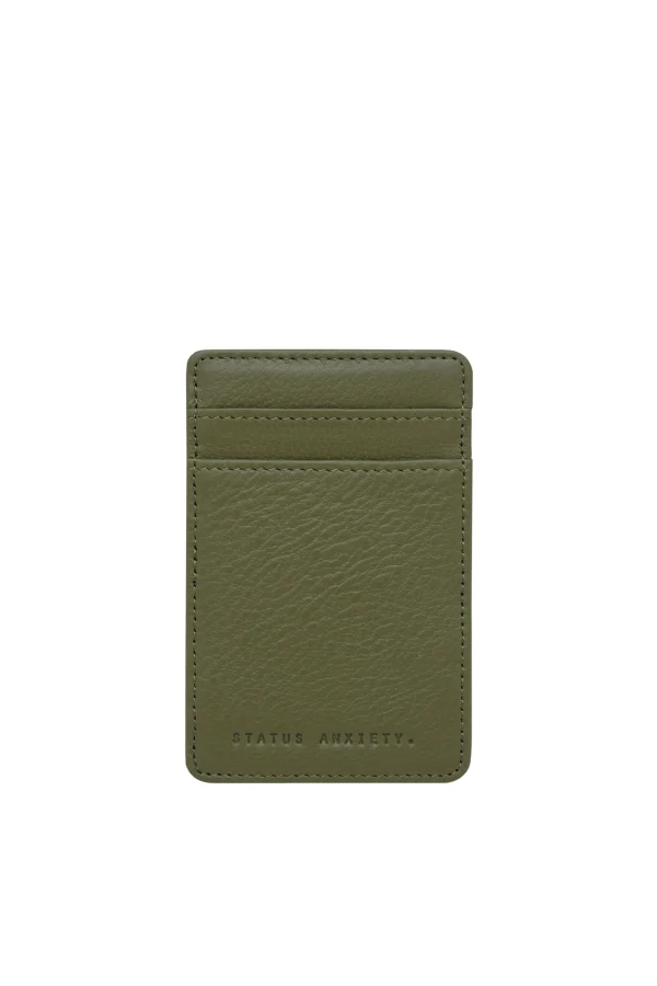 Bags & Wallets | Bags & Wallets-STATUS ANXIETY. FLIP WALLET KHAKI