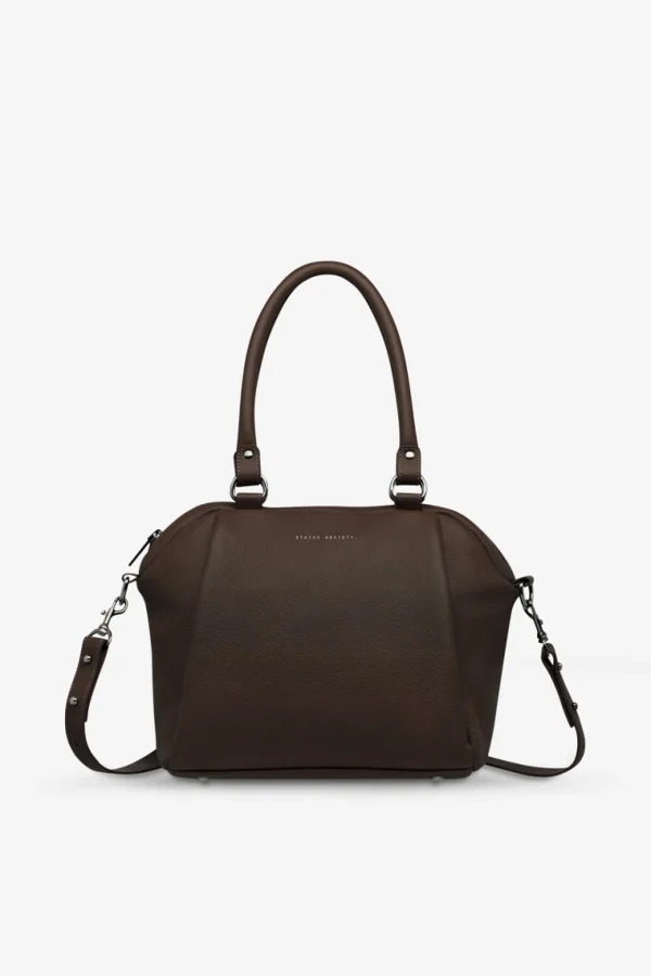 Bags & Wallets-STATUS ANXIETY. FORCE OF BEING COCOA
