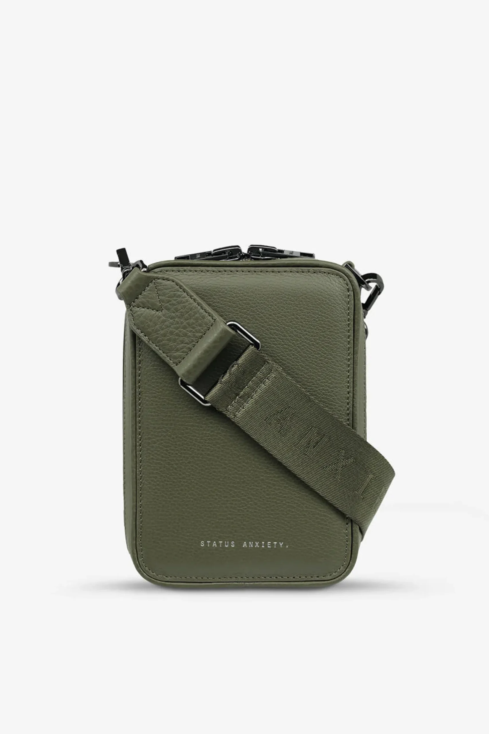 status_anxiety_good_life__2.webp Bags & Wallets-STATUS ANXIETY. GOOD LIFE KHAKI