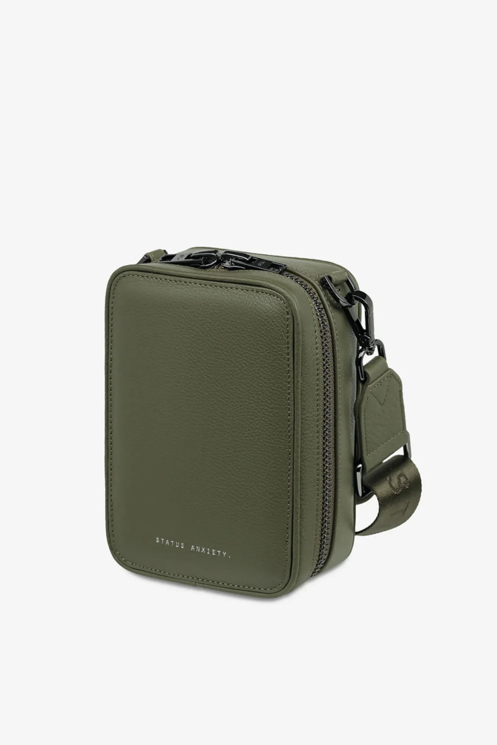 status_anxiety_good_life__3.webp Bags & Wallets-STATUS ANXIETY. GOOD LIFE KHAKI