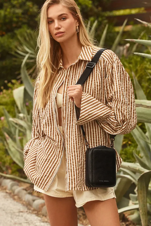 Bags & Wallets-STATUS ANXIETY. GOOD LIFE BLACK