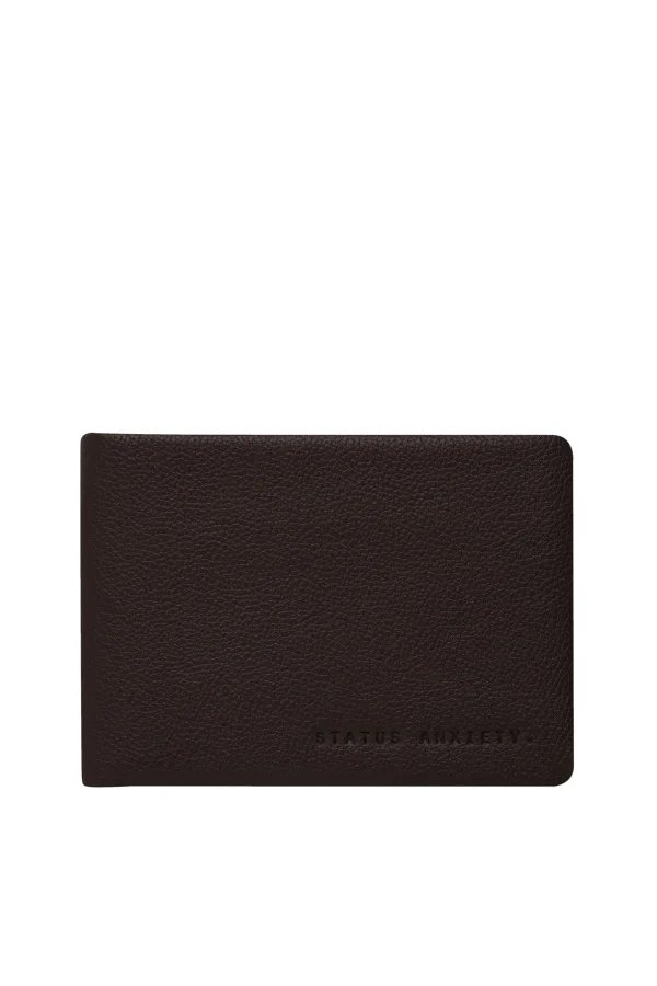 Bags & Wallets | Bags & Wallets-STATUS ANXIETY. JONAH WALLET CHOCOLATE