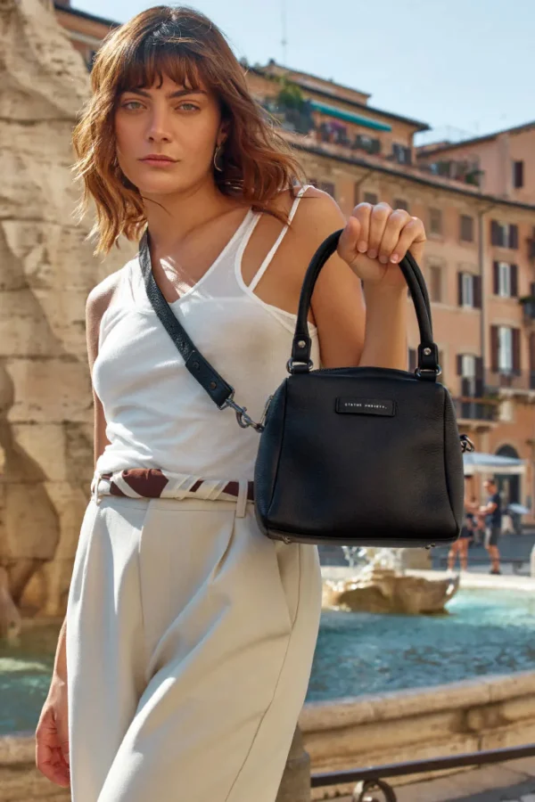 Bags & Wallets-STATUS ANXIETY. MINI MOUNTAINS BLACK
