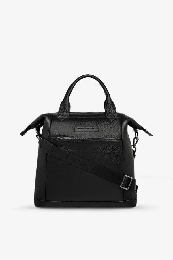 Bags & Wallets-STATUS ANXIETY. MINI WAVES BLACK