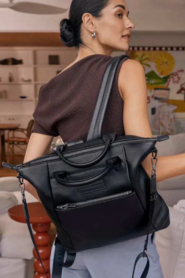 Bags & Wallets-STATUS ANXIETY. MINI WAVES BLACK