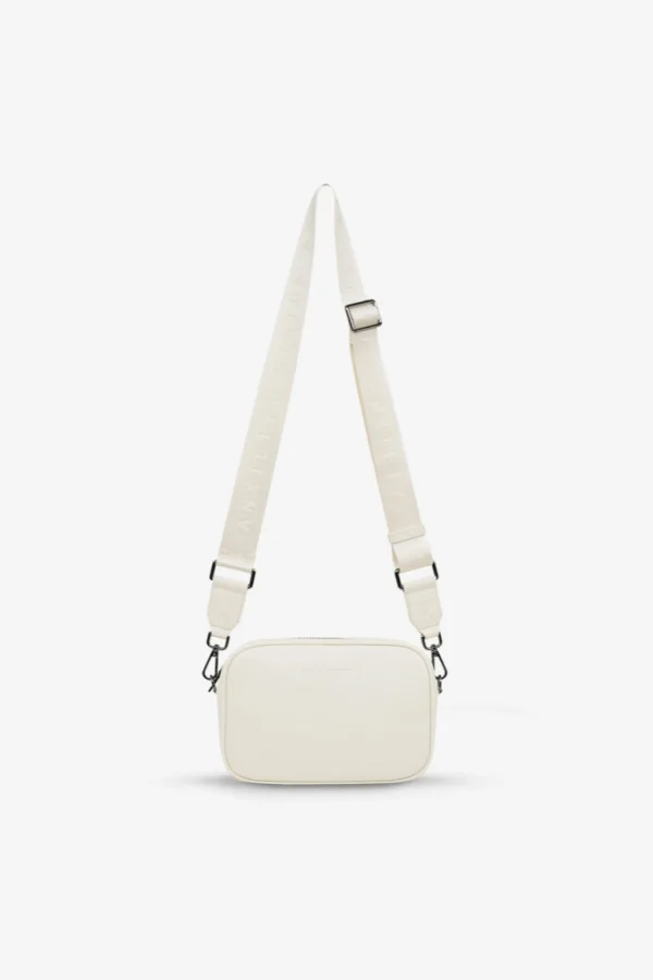 Bags & Wallets-STATUS ANXIETY. PLUNDER WITH WEBBED STRAP CHALK