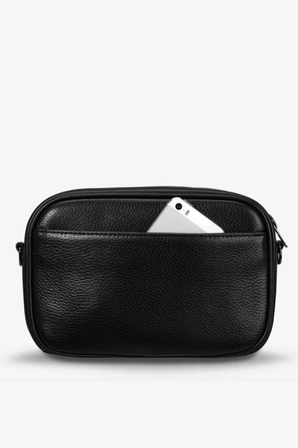 Bags & Wallets-STATUS ANXIETY. PLUNDER WITH WEBBED STRAP BLACK