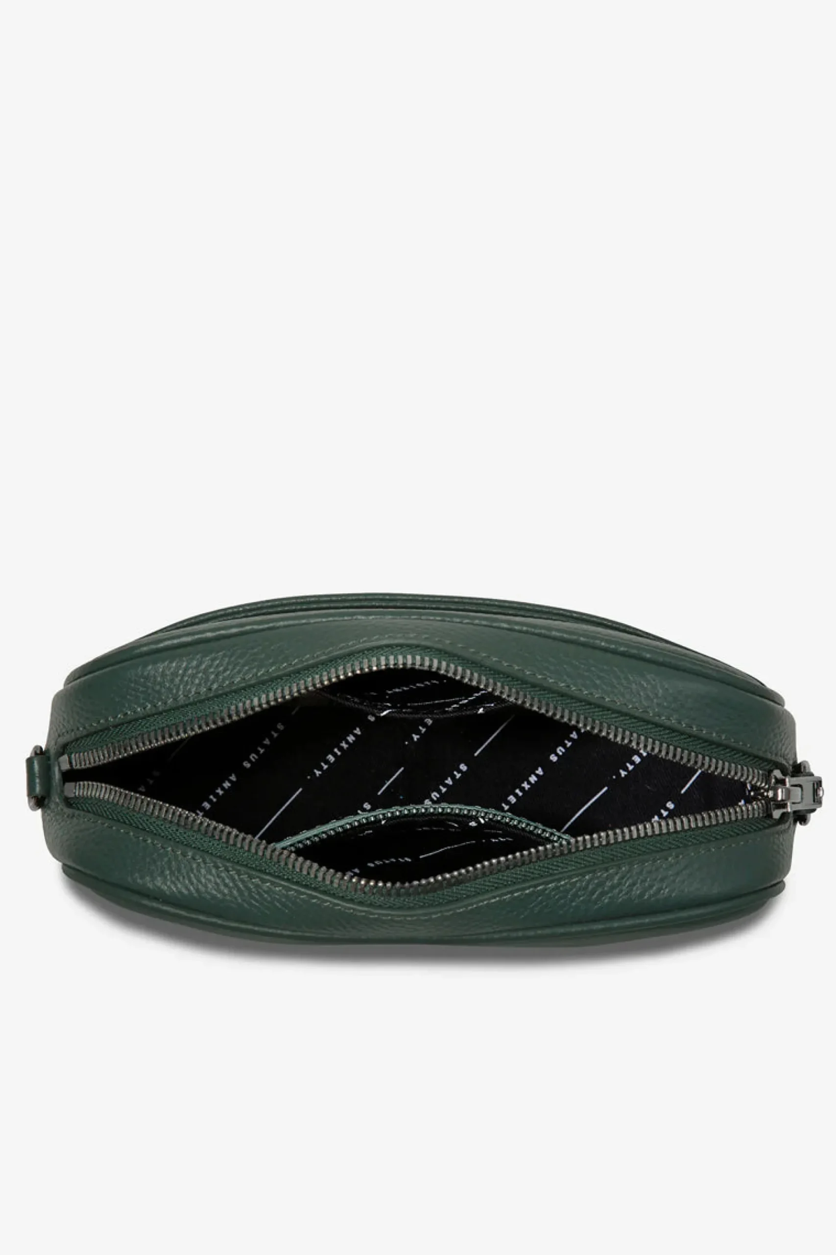 status_anxiety_plunder_wi_4.webp Bags & Wallets-STATUS ANXIETY. PLUNDER WITH WEBBED STRAP GREEN