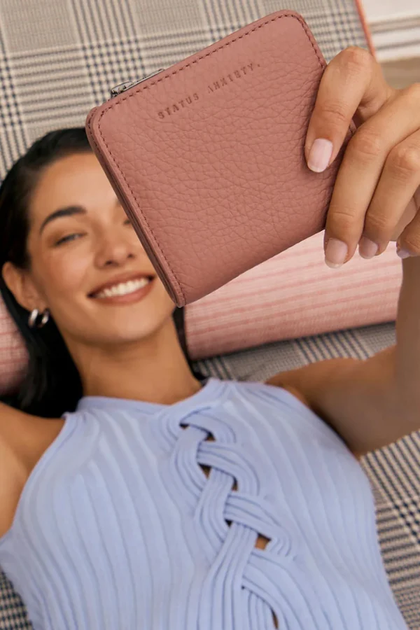 Bags & Wallets-STATUS ANXIETY. SENSE OF WONDER DUSTY ROSE