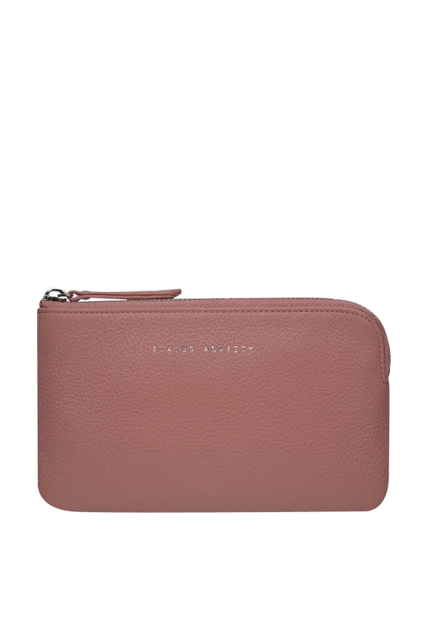 Bags & Wallets-STATUS ANXIETY. SMOKE AND MIRRORS DUSTY ROSE