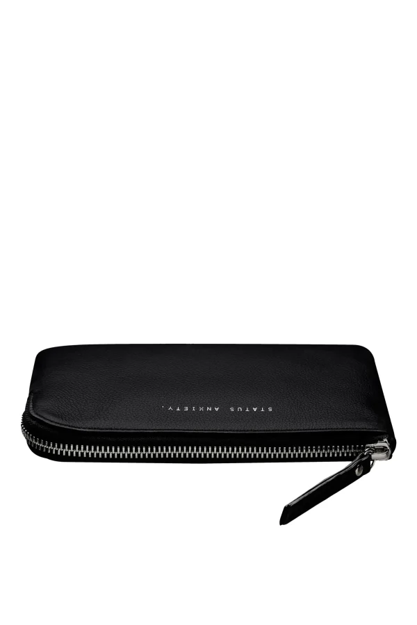 Bags & Wallets-STATUS ANXIETY. SMOKE AND MIRRORS BLACK
