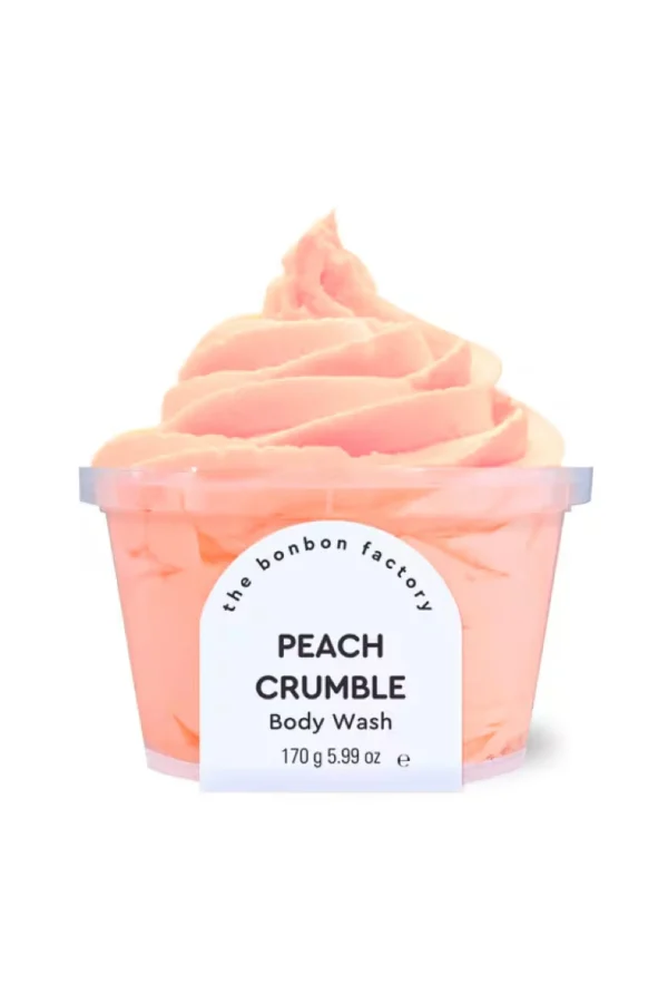 Body-THE BONBON FACTORY WHIPPED BODY WASH & SCRUB PEACH CRUMBLE