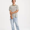 Tees & Tanks-THING THING AMPLE TEE EARTH STRIPE