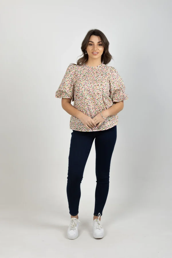 Shirts & Tops-THING THING AMY TOP - COSMO