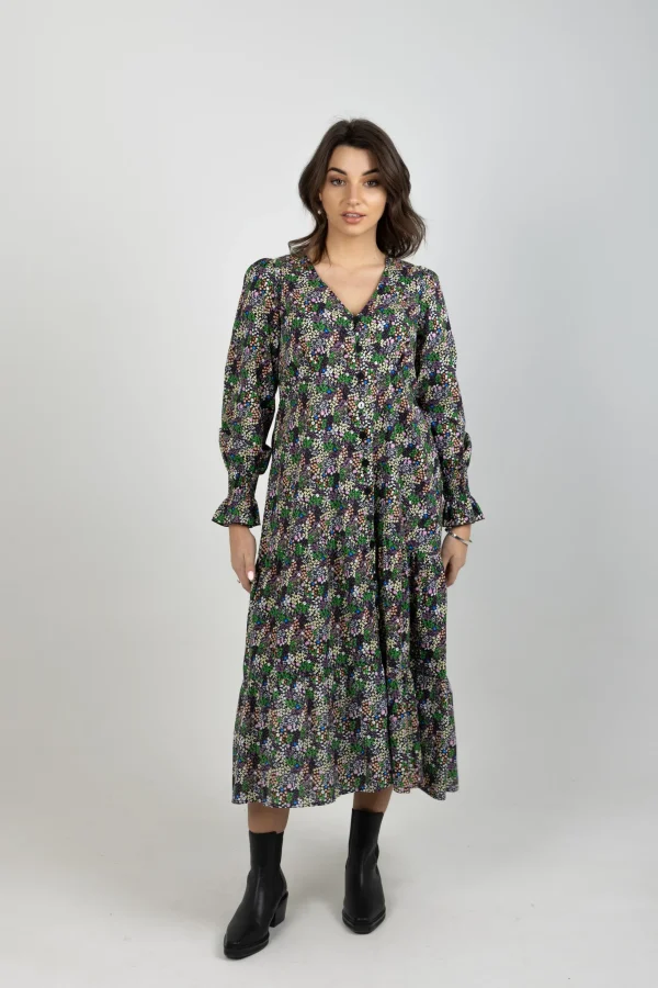 Dresses-THING THING HAPPINESS DRESS BLOOMY