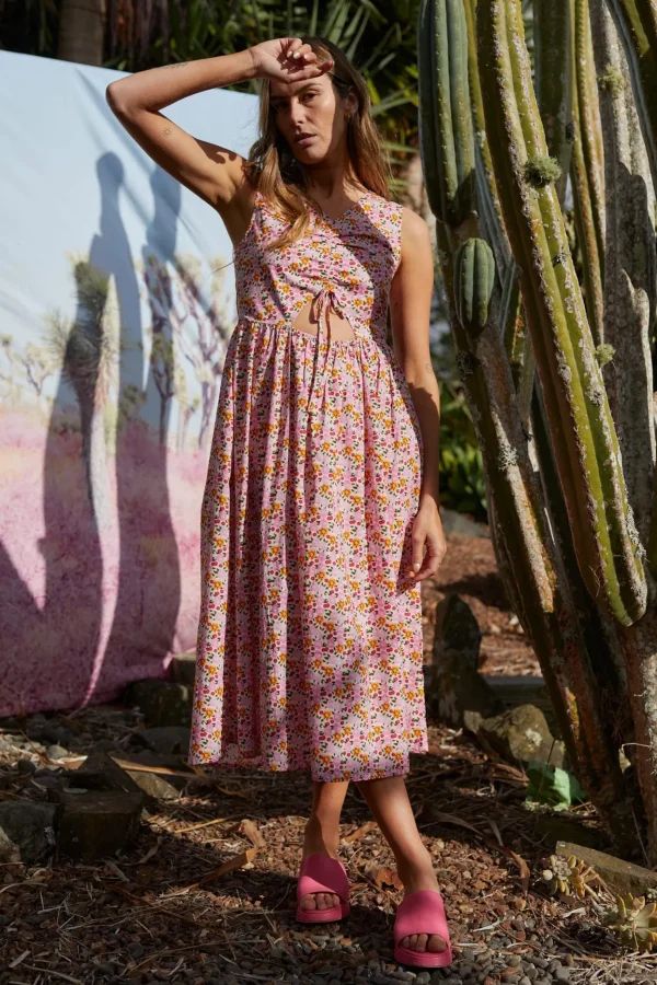 Dresses-THING THING KIPPAH DRESS POSY